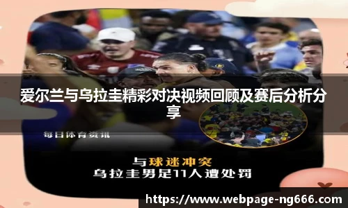 爱尔兰与乌拉圭精彩对决视频回顾及赛后分析分享
